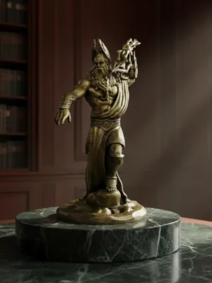 Estatua Dios Griego Zeus Impresión 3d Calidad Premium