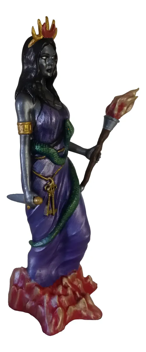 Estatua Dios Hécate Inframundo Premium Impresion 3d 20cm - Image 8
