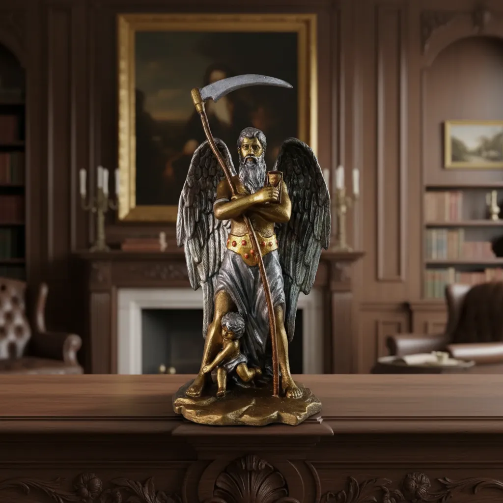 Estatua Dios Kronos Cronos O Saturno 25cm Impreso 3d - Image 2