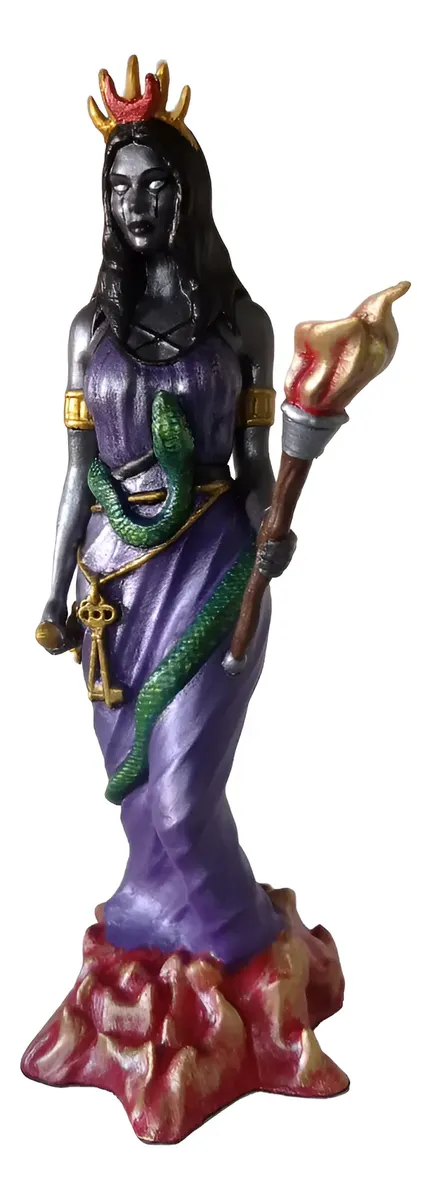 Estatua Dios Hécate Inframundo Premium Impresion 3d 20cm - Image 9
