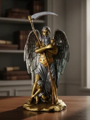 Estatua Dios Kronos Cronos O Saturno 25cm Impreso 3d