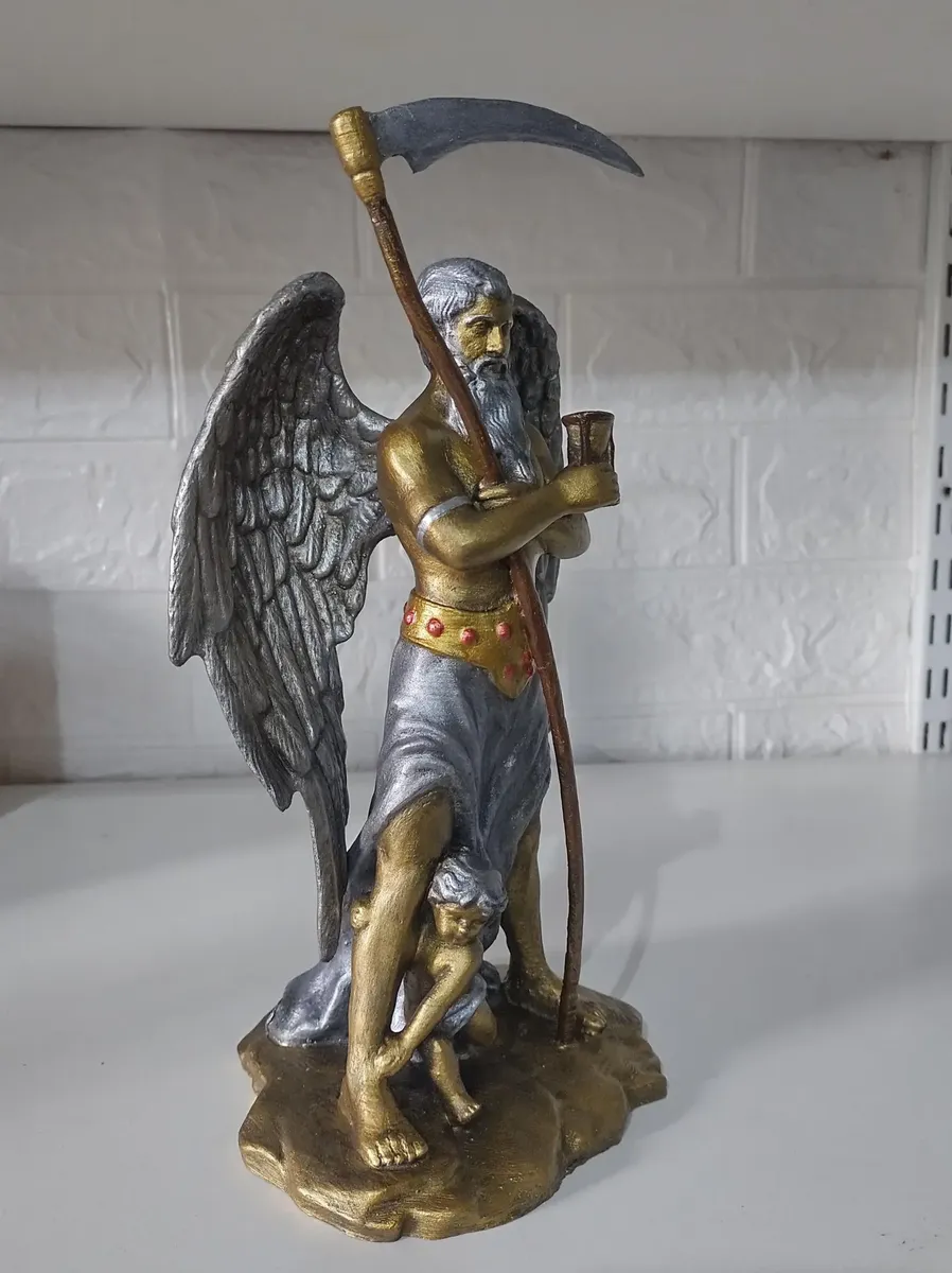 Estatua Dios Kronos Cronos O Saturno 25cm Impreso 3d - Image 4