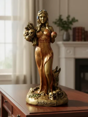 Estatua Diosa Perséfone 25cm Color Calidad Premium Impresion 3d