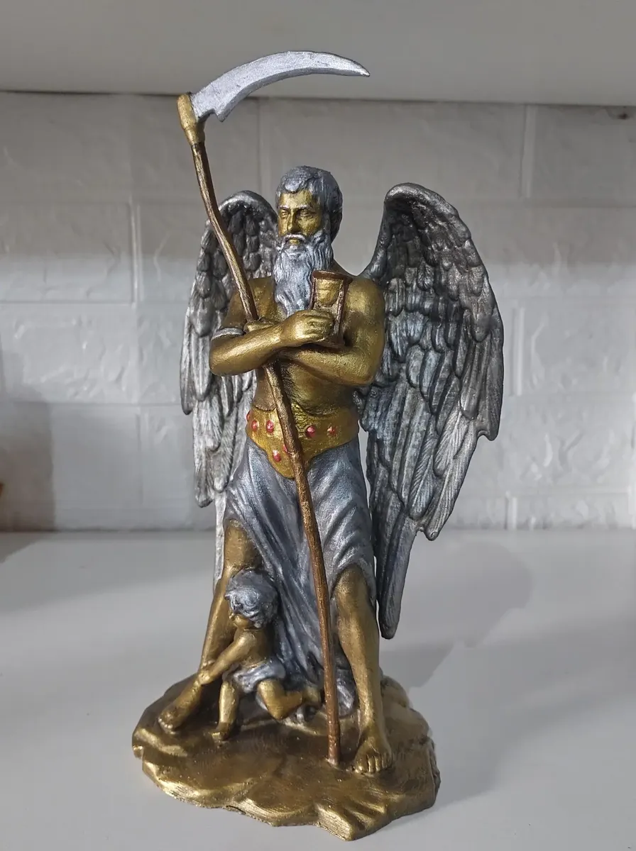 Estatua Dios Kronos Cronos O Saturno 25cm Impreso 3d - Image 3