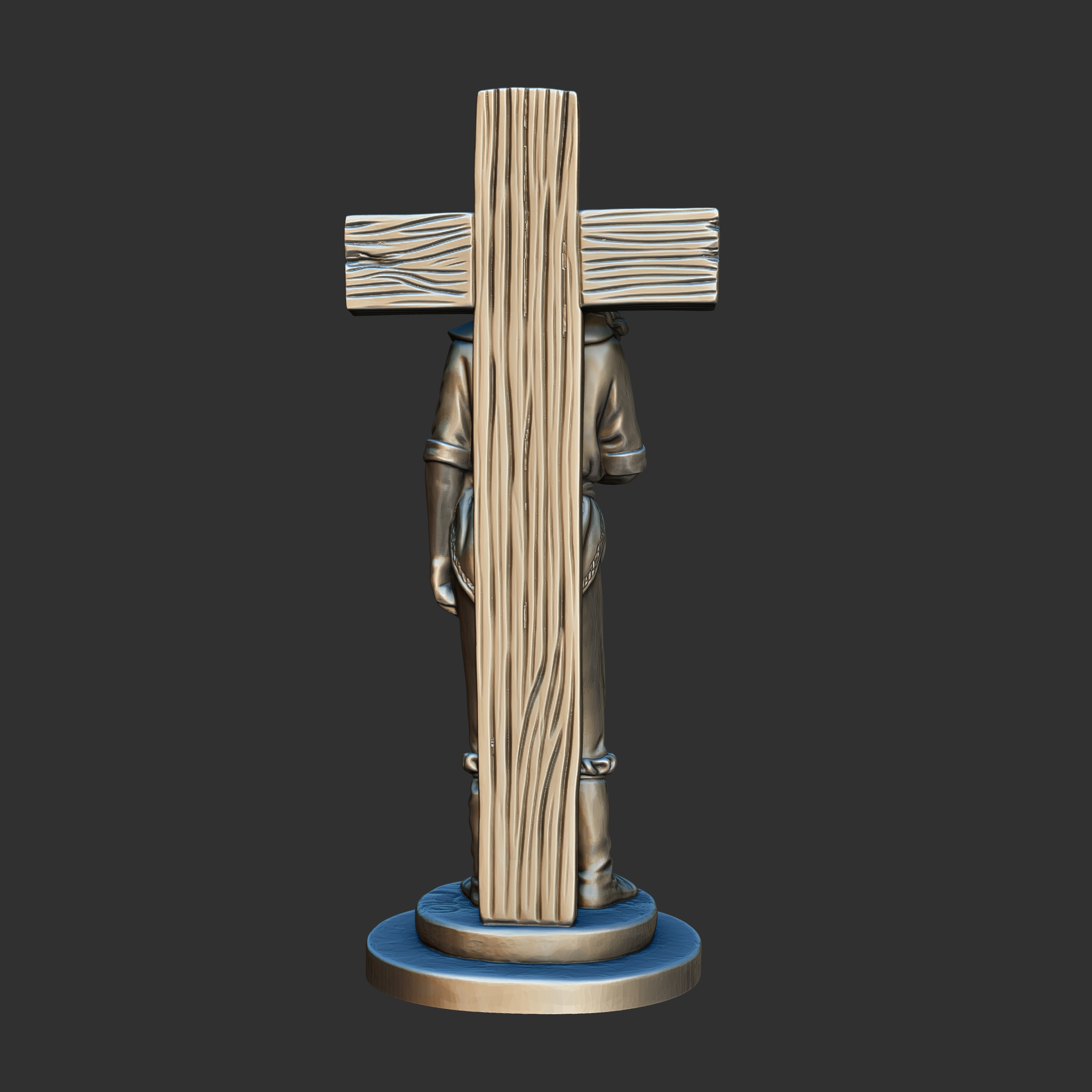 Escultura 3D Gauchito Gil - Estatuilla para Imprimir - Image 3