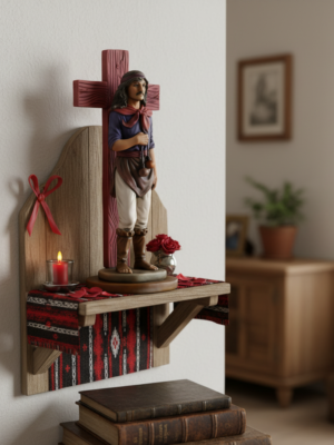 Escultura 3D Gauchito Gil - Estatuilla para Imprimir