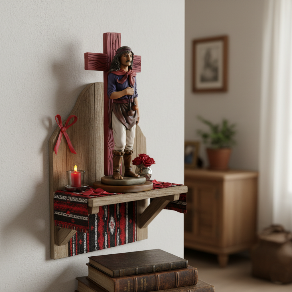 Escultura 3D Gauchito Gil - Estatuilla para Imprimir