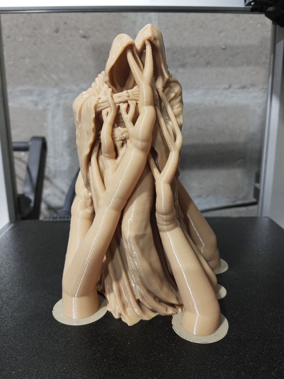 Abrazo de la Muerte- Estatua stl para impresión 3D - Image 2