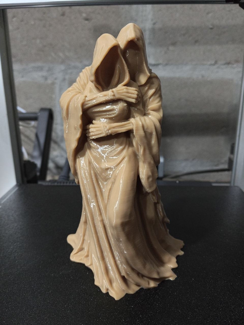 Abrazo de la Muerte- Estatua stl para impresión 3D - Image 3