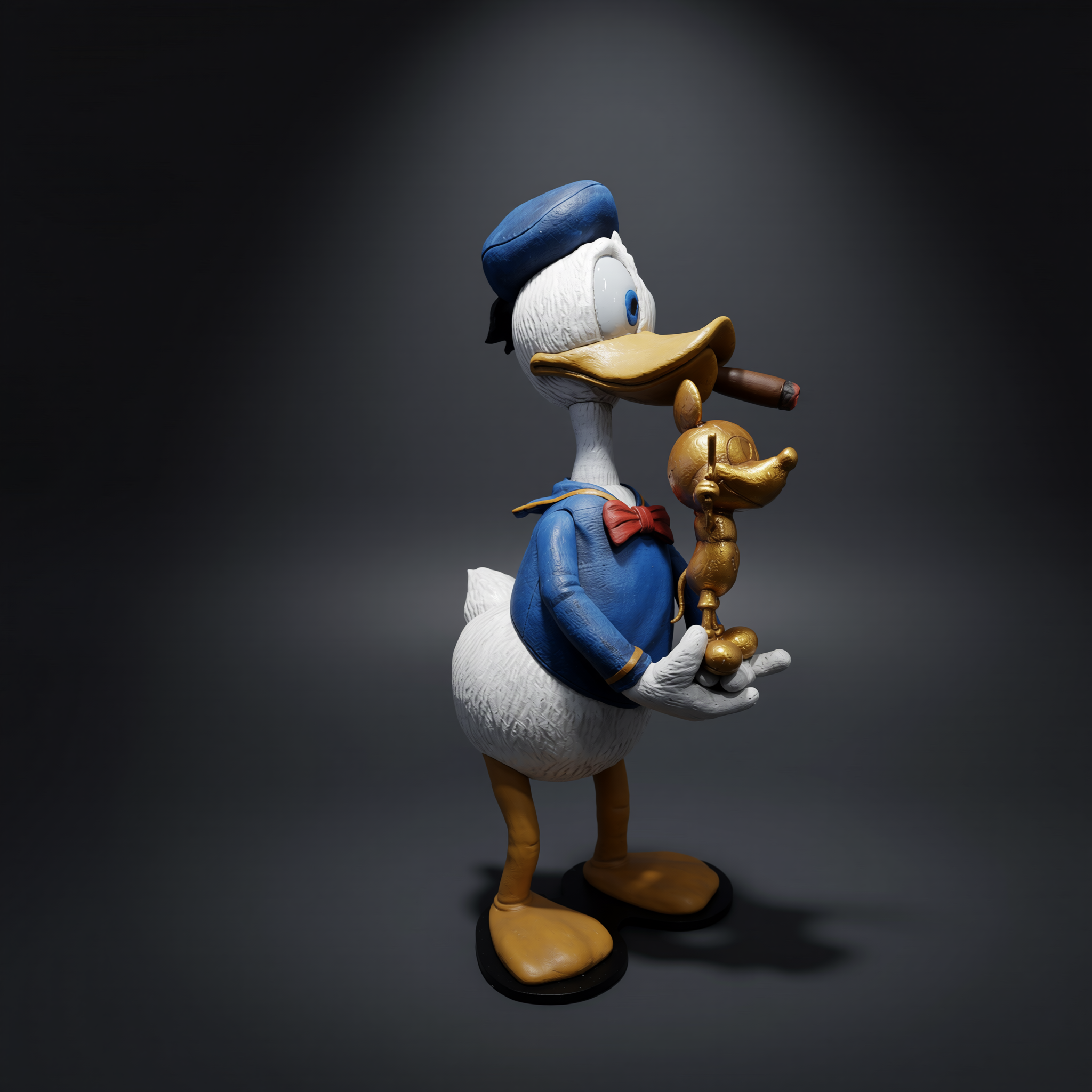 Pato Donald Mickey Lateral IA