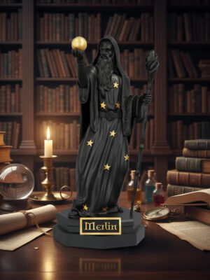 Estatua Merlín 25cm 3d Color Premium