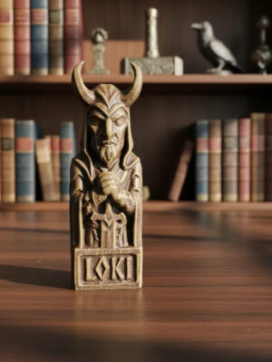 Estatuilla Decorativa Dios Loki 10cm 3d