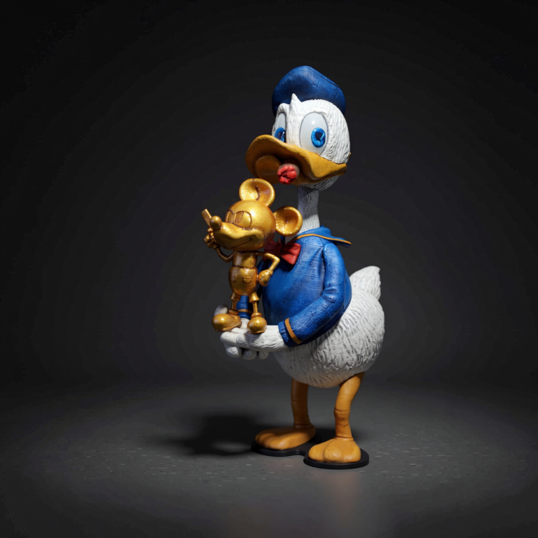 Pato Donald (Mickey Edition) – Colección Pintada a Mano