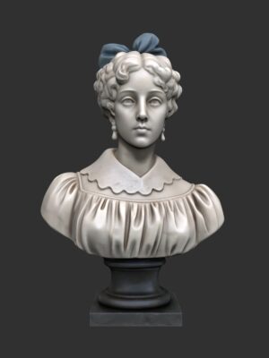Busto 3D Mariquita Sánchez de Thompson - Modelo Histórico