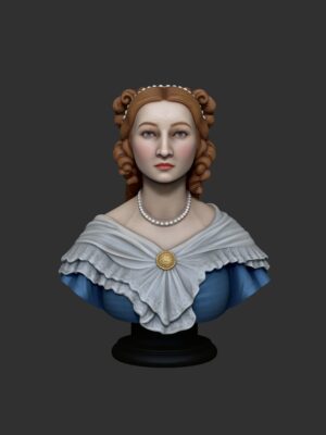 Busto 3D Carmen Puch de Güemes - Modelo para Imprimir