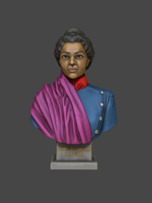 Busto 3D María Remedios del Valle - Madre de la Patria