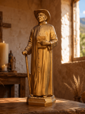 STL estatua Cura Brochero