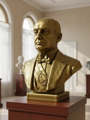 Busto Marcelo Torcuato de Alvear - Archivo STL para Impresión 3D