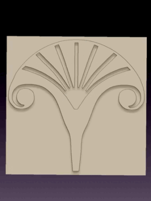 Sello Egipcio – Ornamento Floral Egipcio