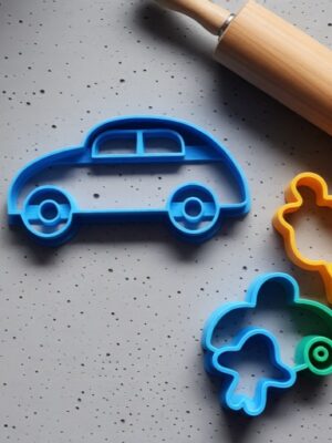 Cortador de Galletas Auto Clásico (Vintage Car) 3D