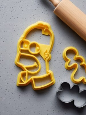 Cortador de Galletas Cabeza de Homer Simpson 3D