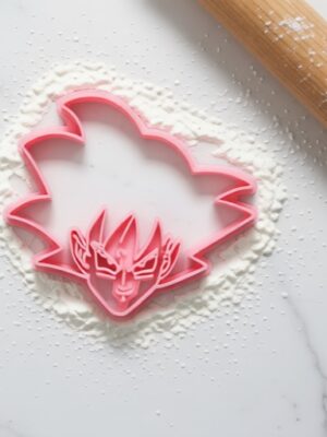 Cortador de Galletas Cara de Son Goku - Dragon Ball 3D (Gratis)