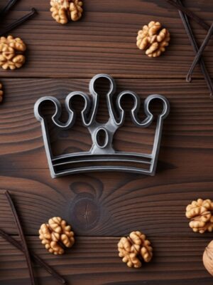 Cortador de Galletas Corona de Princesa 3D