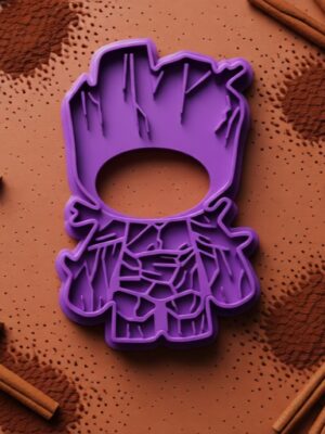 Cortador de Galletas Cuerpo de Groot (Marvel) 3D (Gratis)