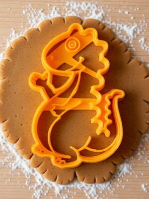 Cortador de Galletas Dinosaurio T-Rex Infantil 3D