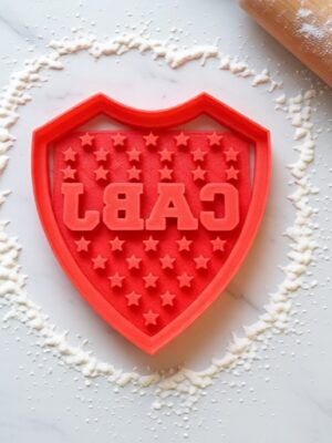 Cortador de Galletas Escudo CABJ Boca Juniors 3D (Gratis)