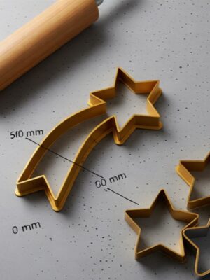 Cortador de Galletas Estrella de Belén 3D