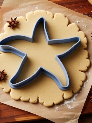 Cortador de Galletas Estrella de Mar 3D