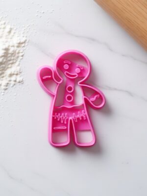 Cortador de Galletas Hombre de Jengibre 3D