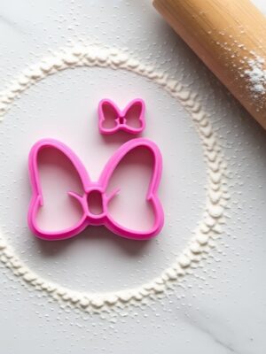 Cortador de Galletas Moño de Minnie Mouse 3D