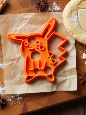 Cortador de Galletas Pikachu - Pokémon Chibi 3D (Gratis)