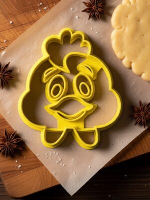Cortador de Galletas Pollito 3D