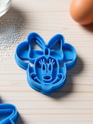 Cortador de Galletas Rostro de Minnie Mouse 3D