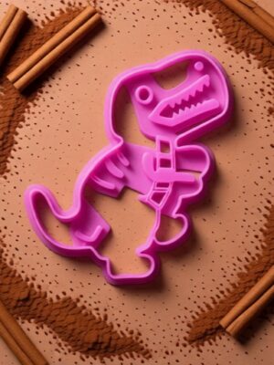 Cortador de Galletas T-Rex - Dinosaurios 3D