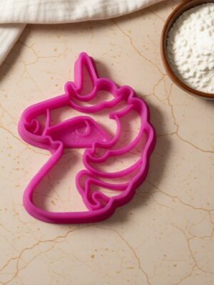Cortador de Galletas Unicornio 3D