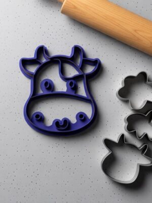 Cortador de Galletas Vaca Lola 3D