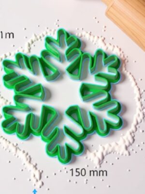 Cortadores de Galletas Copos de Nieve (Kit) 3D