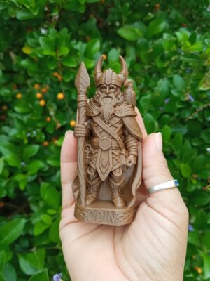 Estatuilla del dios Odín - STL