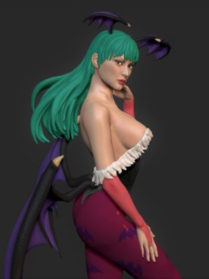 Figura 3D Morrigan Aensland - Darkstalkers Coleccionable