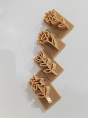 set x 4 sellitos FLOR