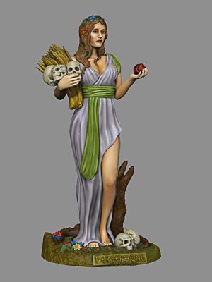 Estatua 3D Diosa Perséfone - Reina del Inframundo