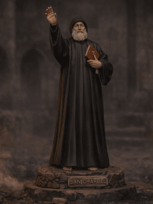 Estatua San Charbel - Archivo STL Religioso para Impresión 3D