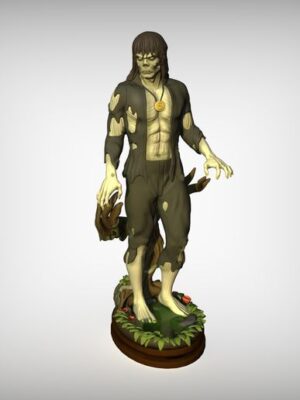 Figura 3D Simon Garth - El Zombie de Marvel Comics