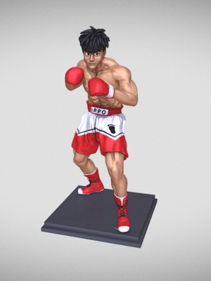Figura 3D Ippo Makunouchi - Hajime no Ippo