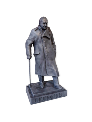 Estatuilla 3D Winston Churchill - Personajes Históricos