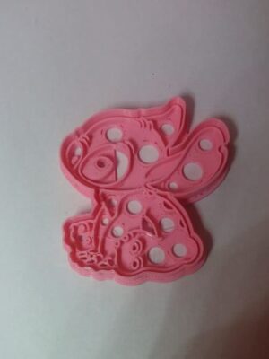 Cortador de Galletas Stitch 3D